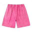 Pink shorts with a pocket on a white background, Obroi