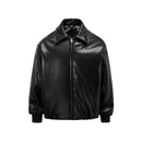 Outwear Winter Leather Thick Clothes Mens Windbreaker Wadded Jacket Oversized