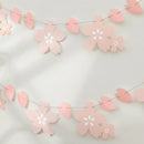 1PC Cherry Blossom Pink Flag Party Decoration Room Wall Layout