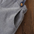 New Baby Boy Clothing Sets Infants Newborn Boy Clothes Short Sleeve Romper+Shorts 2PCS Outfits Summer