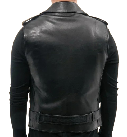 Leather Camisole Knight Costume Men Medieval Leather Armor Sleeveless Vest Top Lace Up Leather Waistcoat