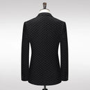 Slim Personality Suit Handsome Single Top Men's Clothing