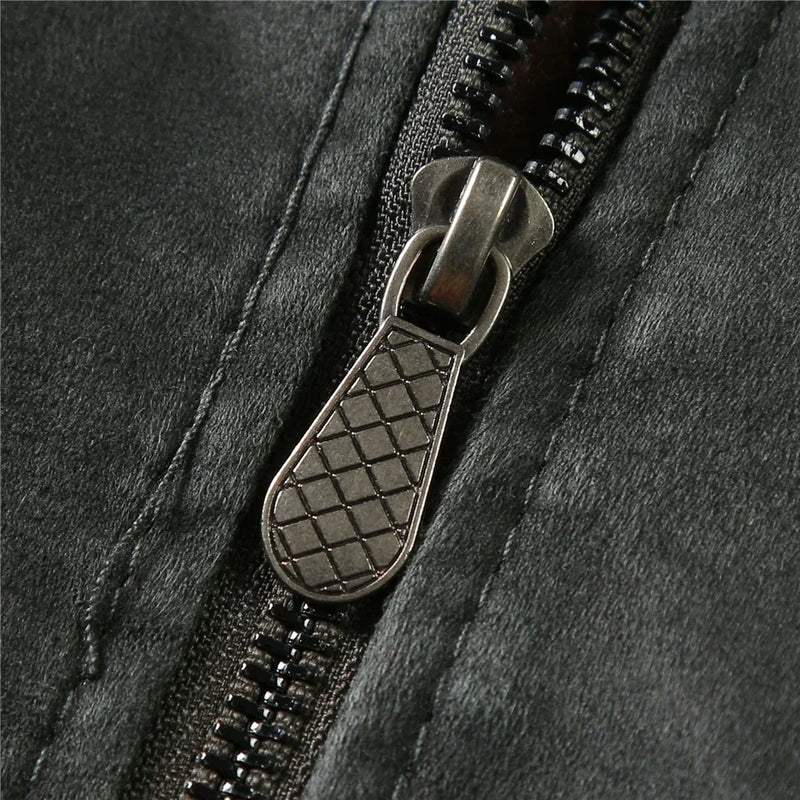 Autumn Winter Jacket Men Fur Collar Jackets Tactical Military Jackets Coats Casual Outerwear