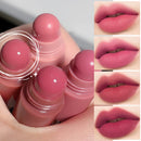 4 In 1 Matte Lipstick Pencil Kit Combo Velvet Red Lip Tint Non-stick Cup Lipstick