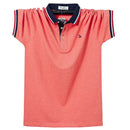 Summer New Man Polo Shirt Men Short Sleeve Casual Knot Embroidery Cotton Polo Shirt Brand Clothing