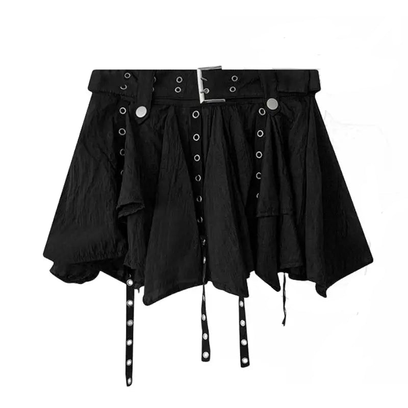 Summer Women Pleated Short Skirts Female Mini Club Skirts