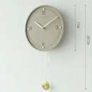 Minimalist Home Silent Wall Clocks Wall Decoration Light Luxury Wall Clock Pared Home Decoration