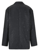 Spring Autumn Shiny Casual Suit Jacket Design Blazers for Women