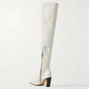 High Heel Side Zipper Women Modern Over-the Knee Boots Winter