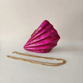Women Pearl Shell Clutch Purse Evening Wedding Handbags Bridal Purses Party Lady Beaded  Bags