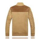 Winter Sweaters Man Cardigan Zipper Male Knitwear coats Thick warm sweaters Thicken cashmere