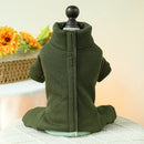 Puppy Jumpsuit Autumn Winter Clothes Pet Cute Jacket Small Dog Warm Sweater Cat Poodle