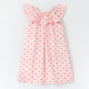 Children's Clothing Baby Girls Summer Kids Clothes Dress Holiday Cartoon Hearts Dresses