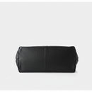 Black leather pouch on a white background, Obroi