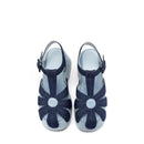 Summer Women Platform Denim Sandals Wedges Shoes Designer Woman Slingback Shoes