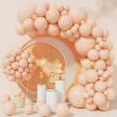96pcs Pastel Blue/Pink/Yellow/Purple Balloons Set (18/12/10/5 In) for Garland Arch, Premium Latex Balloons for Birthday/Wedding