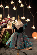 Princess Dresss For Baby Girls Summer Wedding Birthday Party Ball Gown Children Costume