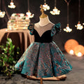 Princess Dresss For Baby Girls Summer Wedding Birthday Party Ball Gown Children Costume