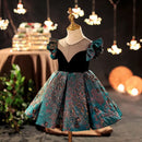 Princess Dresss For Baby Girls Summer Wedding Birthday Party Ball Gown Children Costume
