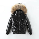 Winter Down Jacket For Toddler Real Fur Waterproof Thicken Warm Outerwear Coat 1-7 Years Old Children Outfit