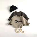 1-6Y Kids Sweaters Loose Style Girls Knitwear Boys Pullover Children Knit Outfit Girls Clothing