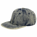 Denim Large Snapback Cap Flat Brim Skateboard Hat Baseball Caps