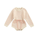 Autumn Infant Baby Girls Boys Bodysuit Long Sleeve Outfit Jumpsuit Fall Spring Clothes