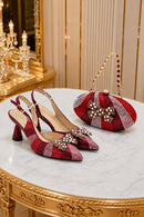 Ladies Shoe and Bag Set Latest Designers Shoes and Bags Set for Women Italian Matching Shoes and Bags