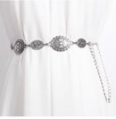 Vintage Metal Waist Chain Women's Ethnic Bohemian Belt For Women