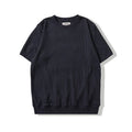 Black textured sweater on a white background, Obroi