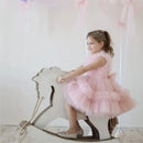 Baby Girl Princess Layered Dress Teens Child Wedding Pageant Birthday Baby Clothes