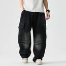 Men Denim Pants Men Casual Pants Men Loose Hip Hop Wide Leg Pants Oversize Jeans Trousers Men