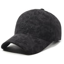 Corduroy Baseball Cap For Men American Street Letter Hip Hop Caps Travel Hats