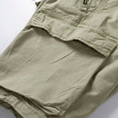 Cargo Shorts Men Cool Solid Summer Cotton Casual Men Short Pants Clothing Cotton Camo Mens Cargo Shorts