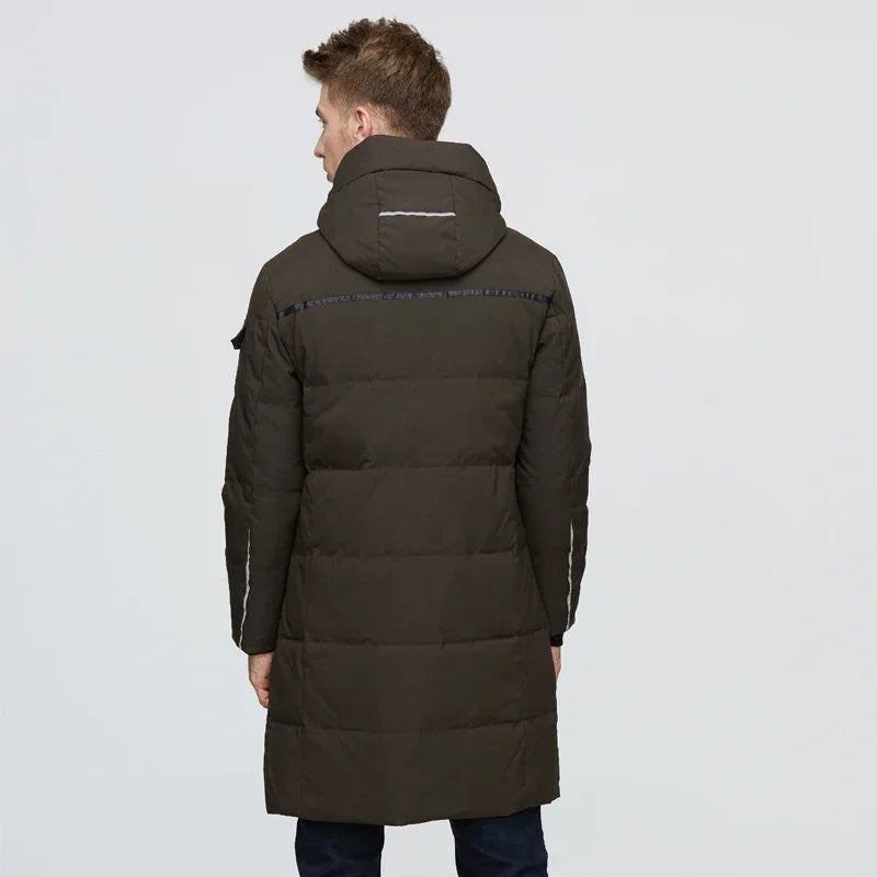 Men Thick Snow Coat Arrivals Men's Duck Down Thicken Warm Casual Down Jacket