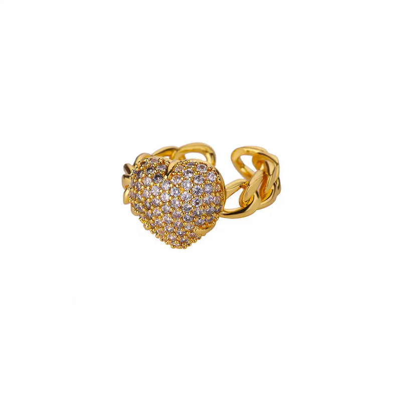 Rings For Women Open Female Ring Wedding Party Finger Jewelry Gift