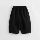 Boys Girls Warm Loose Tweed Lantern Pants Kids Pants for Autumn & Winter