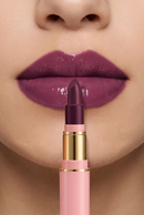 Hydrating Cherry Red Lipstick Matte Glossy Finish Lip Tint Bean Paste Highly Pigmented Shine Brighten Full Lip Makeup
