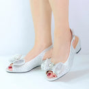 Elegant Spring Summer High Heel Sandal Open Toe Women Shoes Design for Casual Occasions