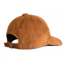 Genuine Leather Black/Brown Baseball Caps Casual Adjustable