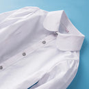 Preppy White Blouses for Girls Shirts Autumn Teenagers Children Clothing Tops