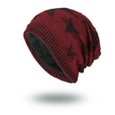 Winter Hat Men Cap Fleece Skiing Beanies Streetwear Warm Knitted Beanie Bonnet Hats Men