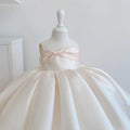 Little Girl Princess Dress Summer Girls' Satin Ball Gown Baby's Birthday Dress