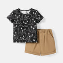 Toddler Boy Little Bear Short-sleeve Tee and Shorts Set