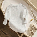 Warm Baby Romper Knit Infant Baby Boy Girl Jumpsuit Playsuit Fall Winter Spring Clothing