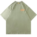 Vintage American Style T Shirt Hip Hop Retro Streetwear Tshirt Men Punk Cotton Oversized Tee Top