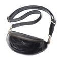 Genuine leather chest bag for men casual crossbody bag waist bag.