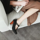 Women's T-Strap Round Toe Pumps, Elegant Dress Heels