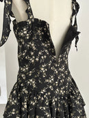 Summer Mini Dress Women Frocks Party Evening Ruffles