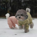 Teddy Poodle Small Dog Pet Dog Winter Clothes Thick Down Cotton Jacket for Warmth and Cold Protection